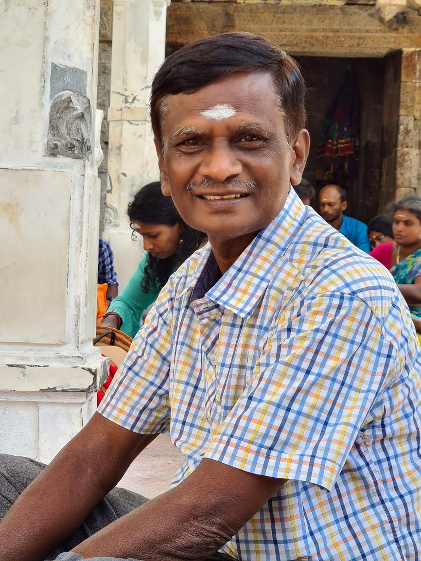 Mr. S. Rajan — Karthik's Father
