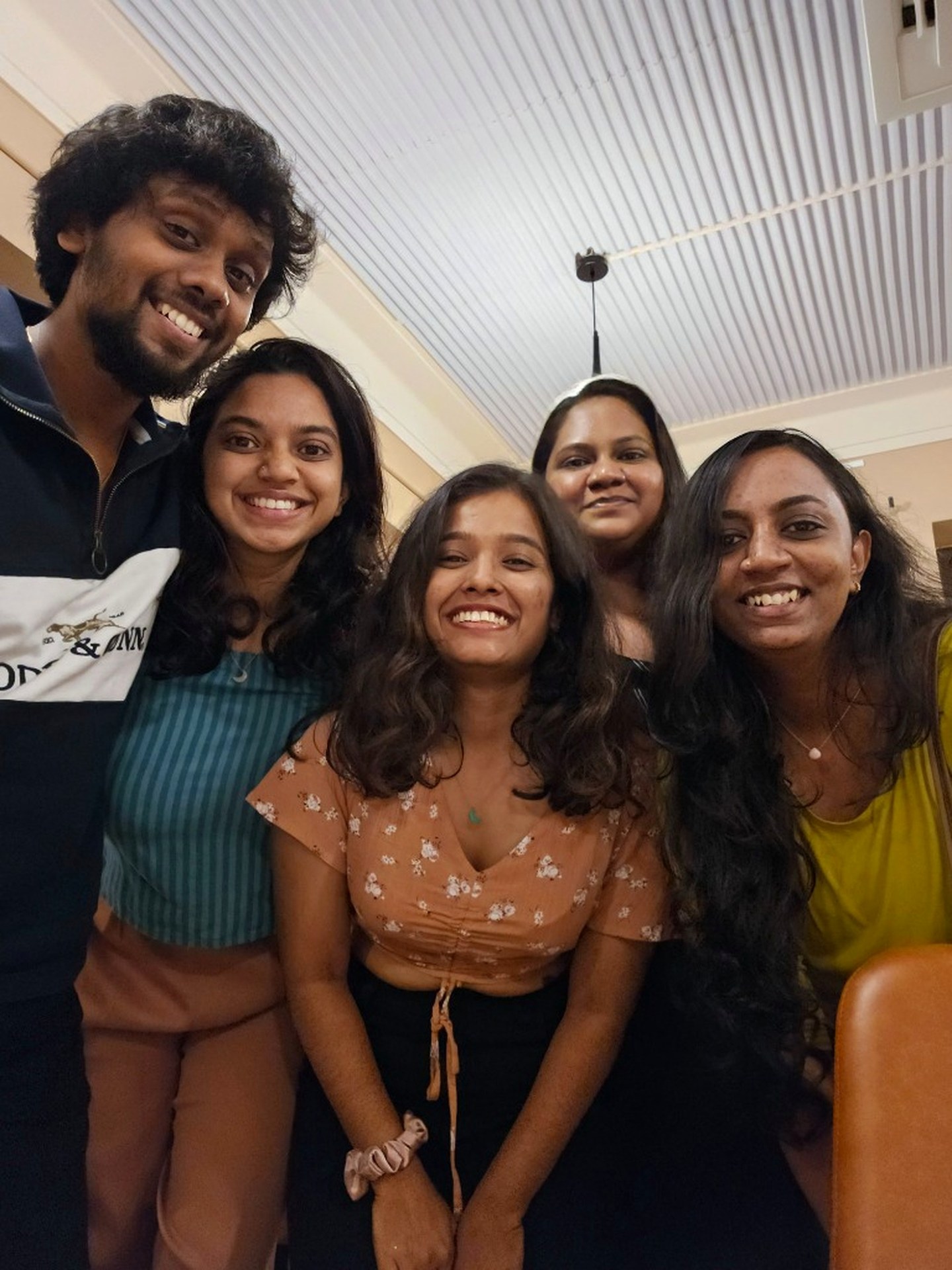 Smiles at the restaurant